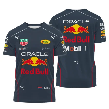 2022 WDC Max Verstappen Racing Suit Red Bull Racing F1 T-Shirt BLVAMV281125A1TS - Formula Racing Apparel
