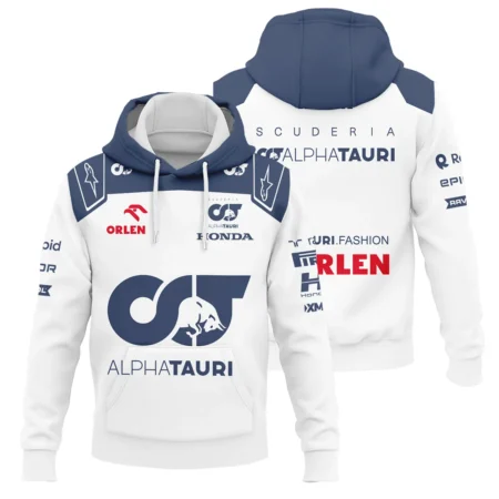 2023 Daniel Ricciardo Scuderia AlphaTauri Race Suit Hoodie BLVA180725A05HD - Trackside Outfit