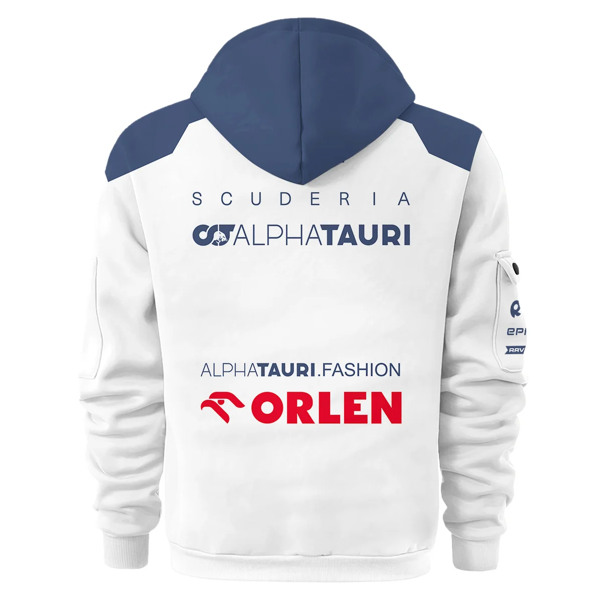 2023 Daniel Ricciardo Scuderia AlphaTauri Race Suit Hoodie Half Zipper BLVA180725A05HDF - Image 3