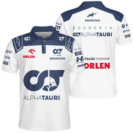 2023 Daniel Ricciardo Scuderia AlphaTauri Race Suit Polo Shirt BLVA180725A05PL - Pit Lane Clothing