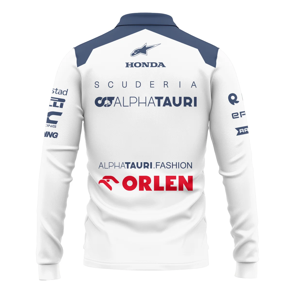 2023 Race Suit Uniform Long Polo Shirt For Fans BLVA180725A05LPL-1 CleanFit - Image 3