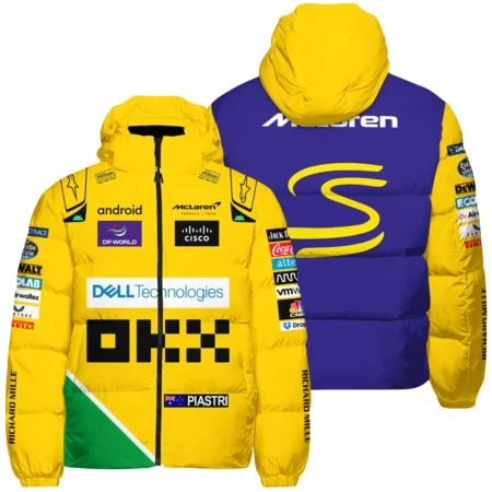 2024 Monaco GP Oscar Piastri Racing Suit McLaren F1 Down & Puffer Jackets BLVAOP150825A6HCJ - Motorsport Apparel