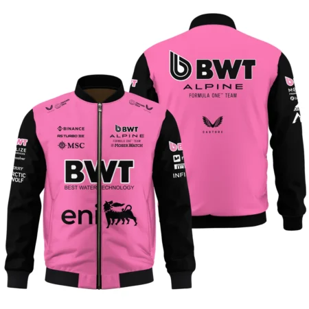 2025 Alpine F1 Team Suit Bomber BLVA150725A04ALPBB - Formula Racing Apparel