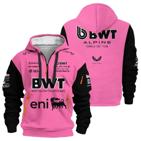 2025 Alpine F1 Team Suit Hoodie Half Zipper BLVA150725A04ALPHDF - Trackside Outfit