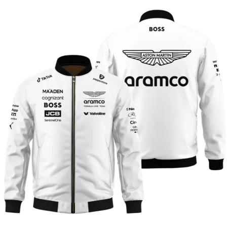 2025 Aston Martin F1 Race Suit Bomber BLVA120725A03AMBB - Motorsport Lifestyle Wear