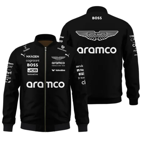 2025 Aston Martin F1 Team Suit Bomber BLVA120725A05AMBB - F1 Fan Gear