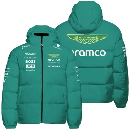 2025 Aston Martin F1 Team Suit Down & Puffer Jackets BLVA120725A01AMHCJ - Race Day Outfit