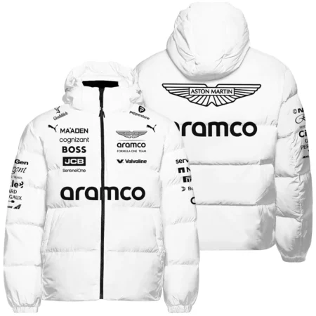 2025 Aston Martin F1 Team Suit Down & Puffer Jackets BLVA120725A06AMHCJ - Motorsport Lifestyle Wear