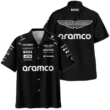 2025 Aston Martin F1 Team Suit Hawaiian Shirt BLVA120725A05AMHW - Racing Lifestyle Clothing