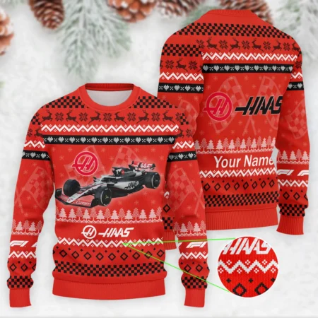 2025 Car Haas Formula 1 - Ugly Sweater BLVAF1220925A22HAAS - F1 Fan Gear