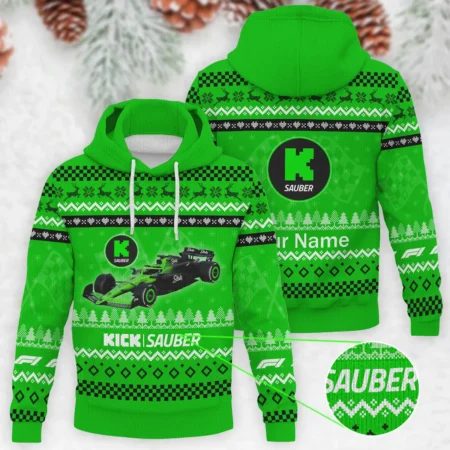 2025 Car Kick Sauber Formula 1 - Knitted Hoodie BLVAF12209250A22KS - Trackside Outfit
