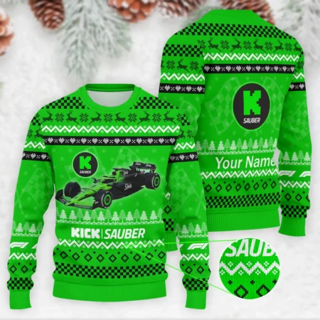 2025 Car Kick Sauber Formula 1 - Ugly Sweater BLVAF1220925A22KS - Race Day Outfit
