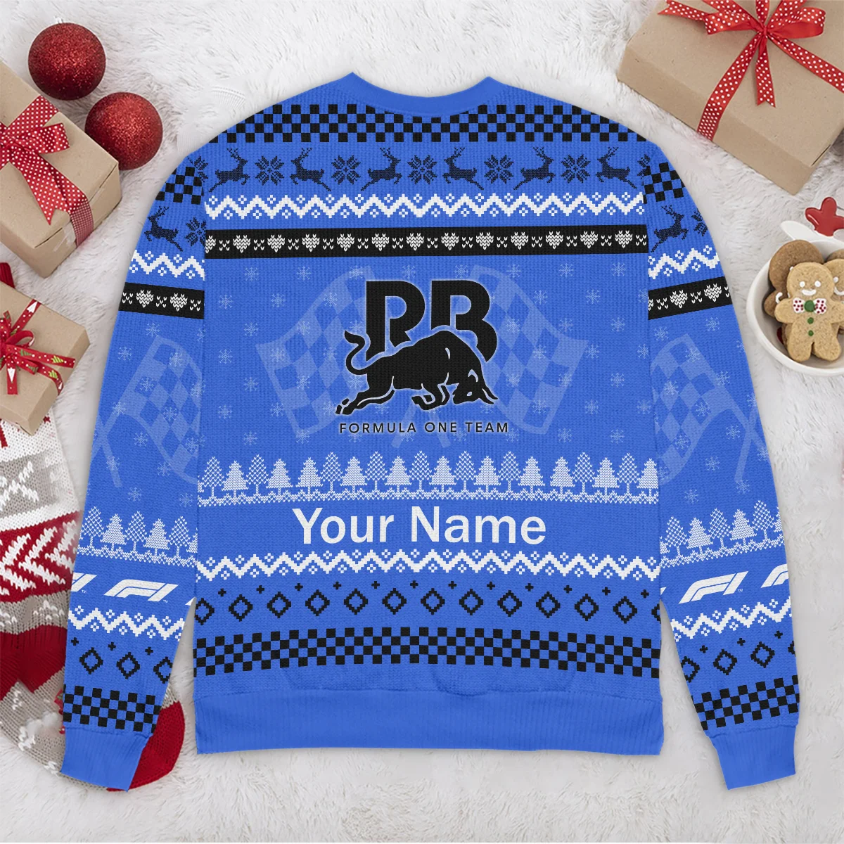 2025 Car Racing Bulls Formula 1 - Ugly Sweater BLVAF1220925A22RAC - Image 6