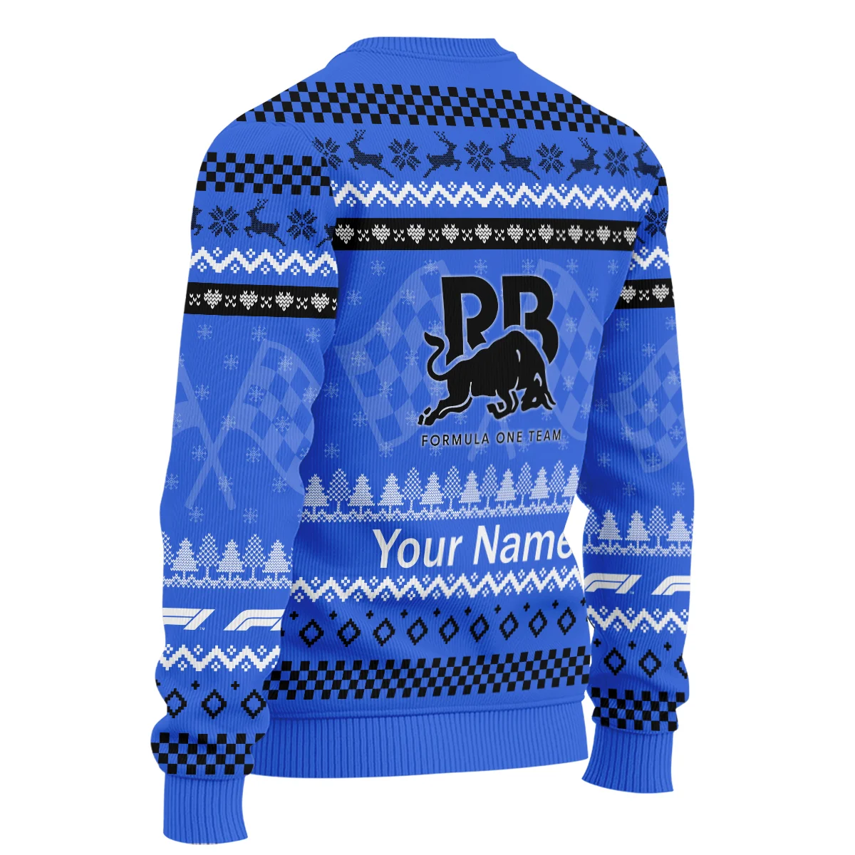 2025 Car Racing Bulls Formula 1 - Ugly Sweater BLVAF1220925A22RAC - Image 5