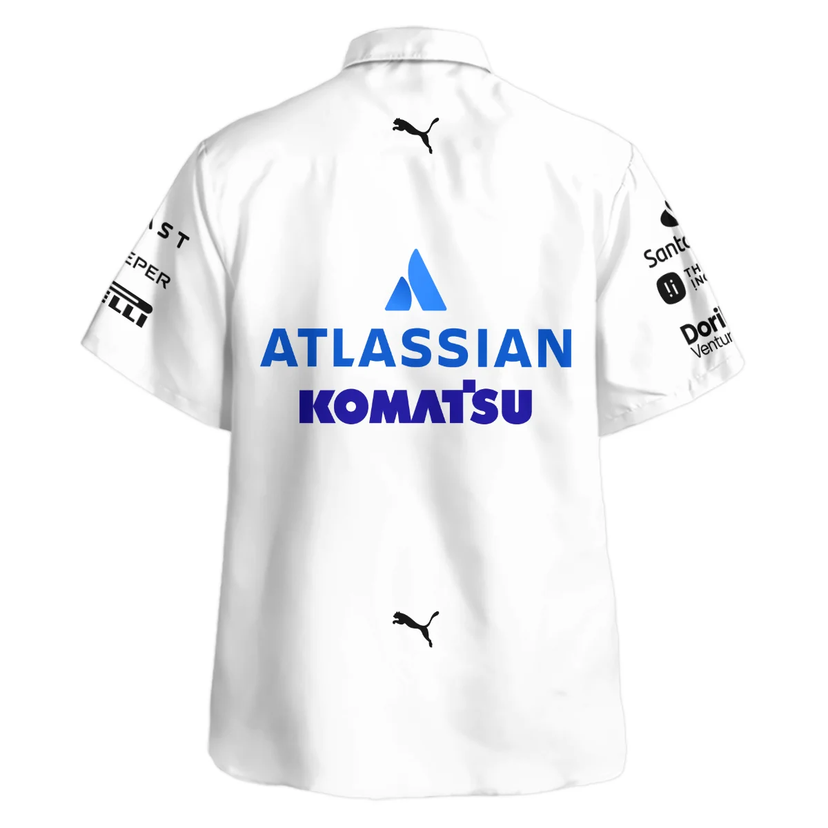 2025 Carlos Sainz Racing Suit Williams F1 Hawaiian Shirt BLVACS190825A12HW - Image 3