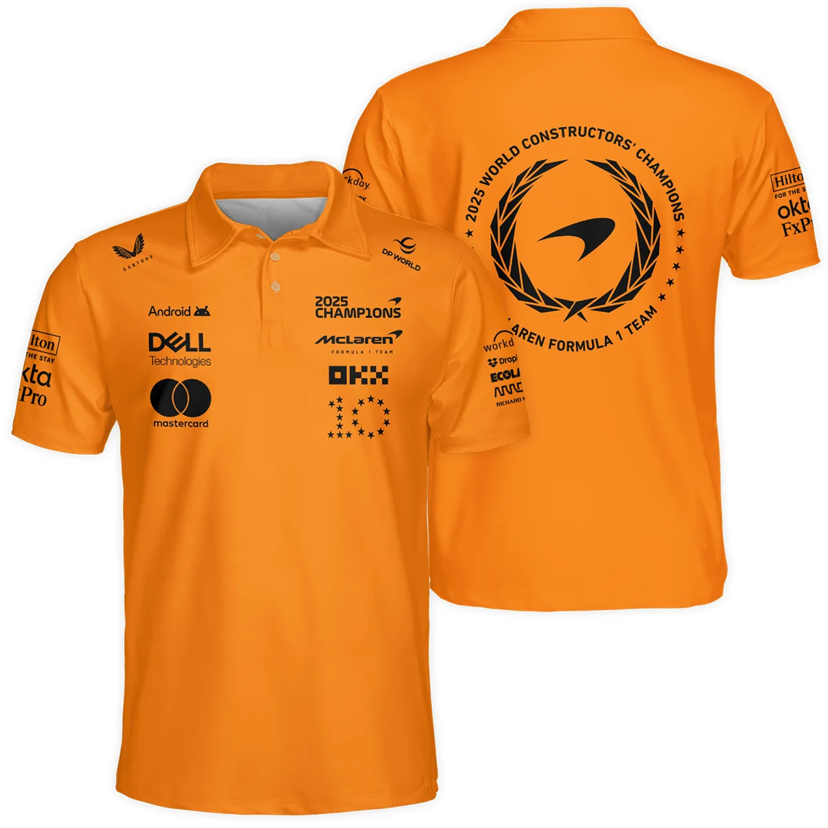 2025 Champions Papaya Team - Polo Shirt BLMCL12925A2PL - Trackside Outfit