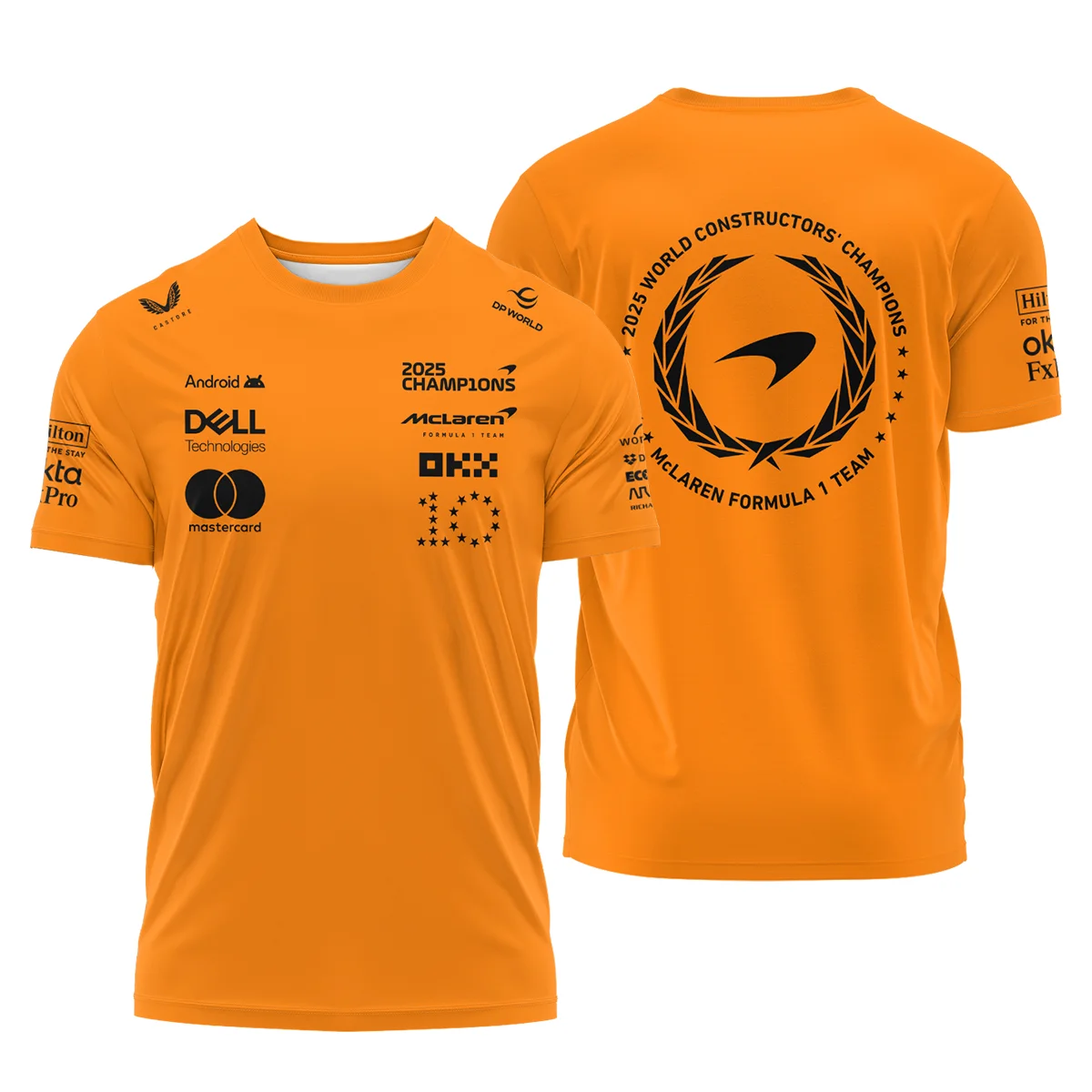 2025 Champions Papaya Team - T-Shirt BLMCL12925A2TS - Formula Racing Apparel
