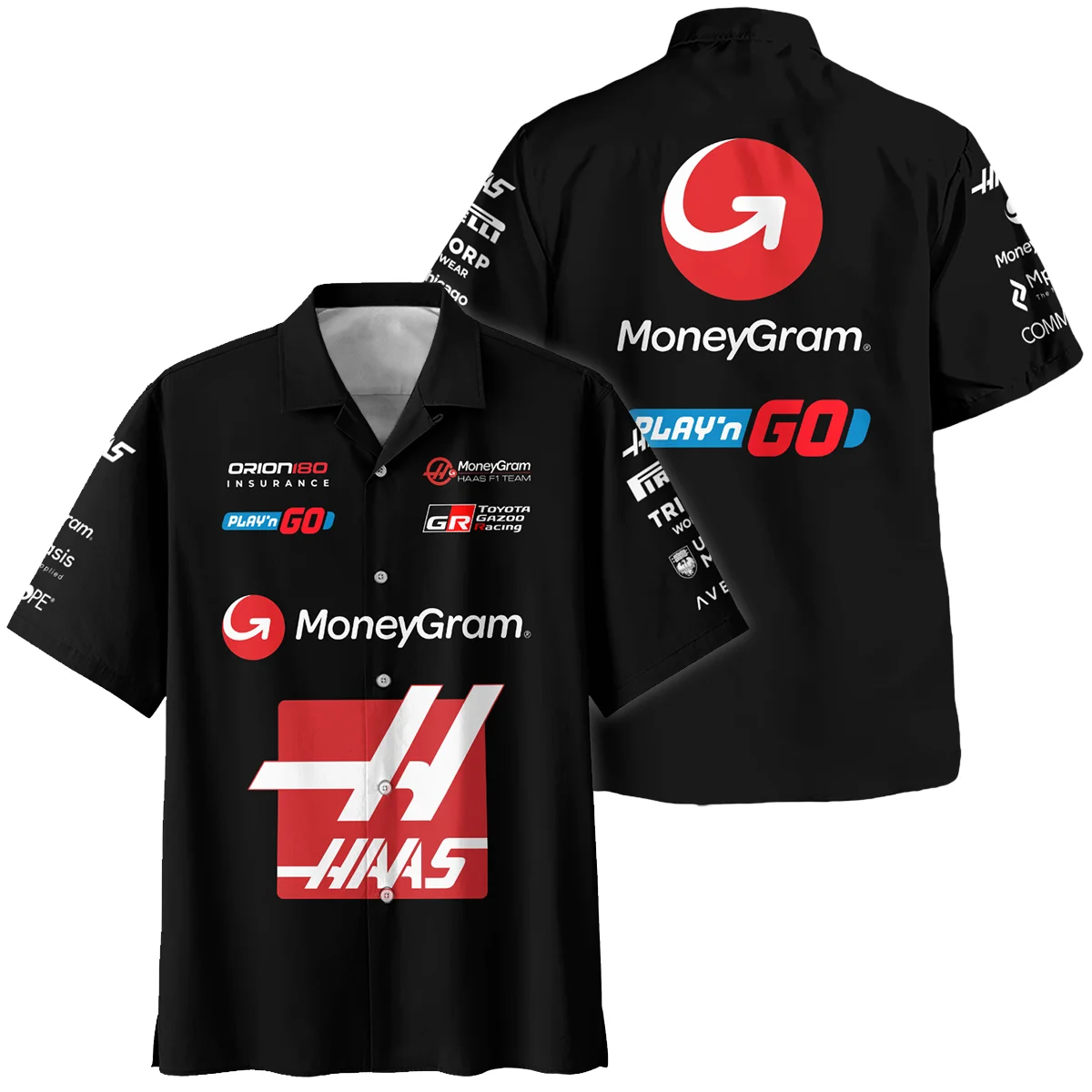 2025 Haas F1 Race Suit Hawaiian Shirt BLVA150725A03HAASHW - Racing Lifestyle Clothing