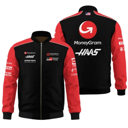 2025 Haas F1 Team Suit Bomber BLVA150725A01HAASBB - Race Day Design