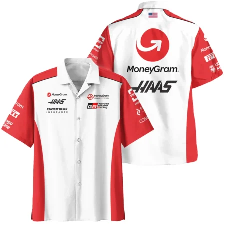 2025 Haas F1 Team Suit Hawaiian Shirt BLVA150725A02HAASHW - Race Day Outfit