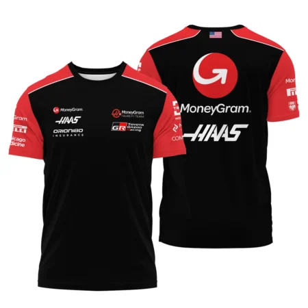 2025 Haas F1 Team Suit T-Shirt BLVA150725A01HAASTS - Pit Lane Clothing