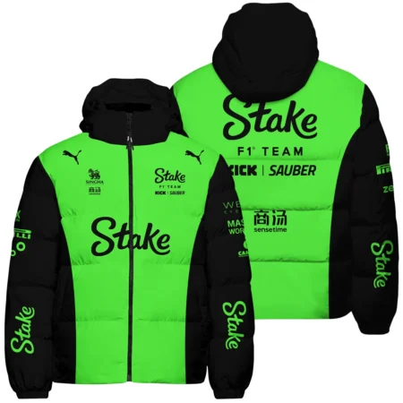 2025 Kick Sauber F1 Race Suit Down & Puffer Jackets BLVA100725A04KSHCJ - Pit Lane Clothing