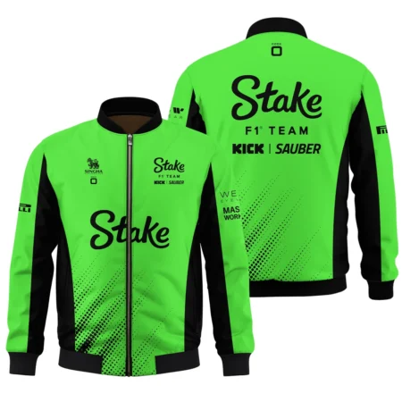 2025 Kick Sauber F1 Team Suit Bomber BLVA100725A02KSBB - Pit Lane Clothing