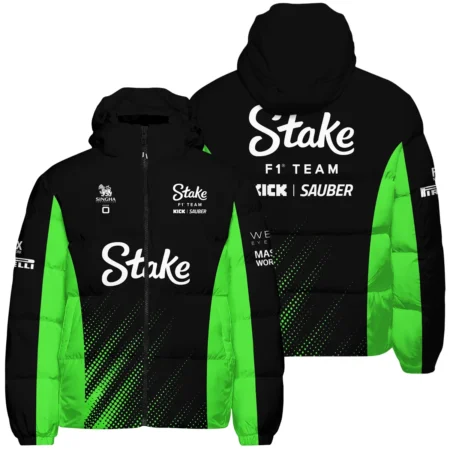 2025 Kick Sauber F1 Team Suit Down & Puffer Jackets BLVA100725A01KSHCJ - Motorsport Lifestyle Wear