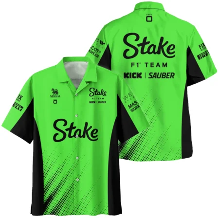 2025 Kick Sauber F1 Team Suit Hawaiian Shirt BLVA100725A02KSHW - Racing Lifestyle Clothing