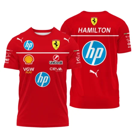 2025 Lewis Hamilton 44 Racing Suit T-Shirt BLVALH180825A4TS - Trackside Outfit