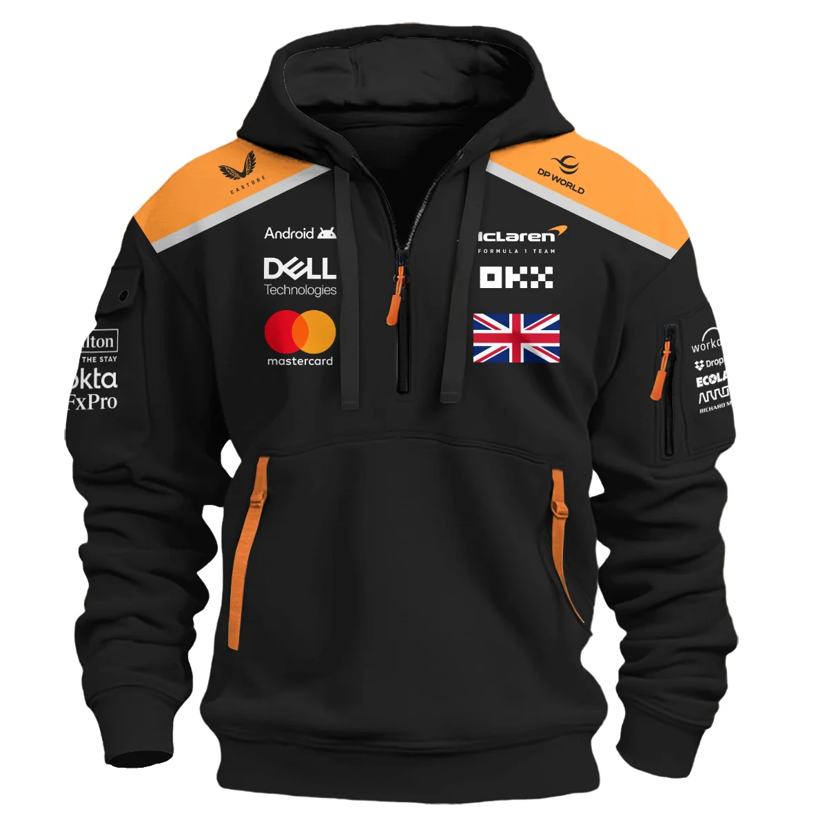 2025 Limited Edition Hoodie Half Zipper For Fans BL2725A2HDF CleanFit - Image 2