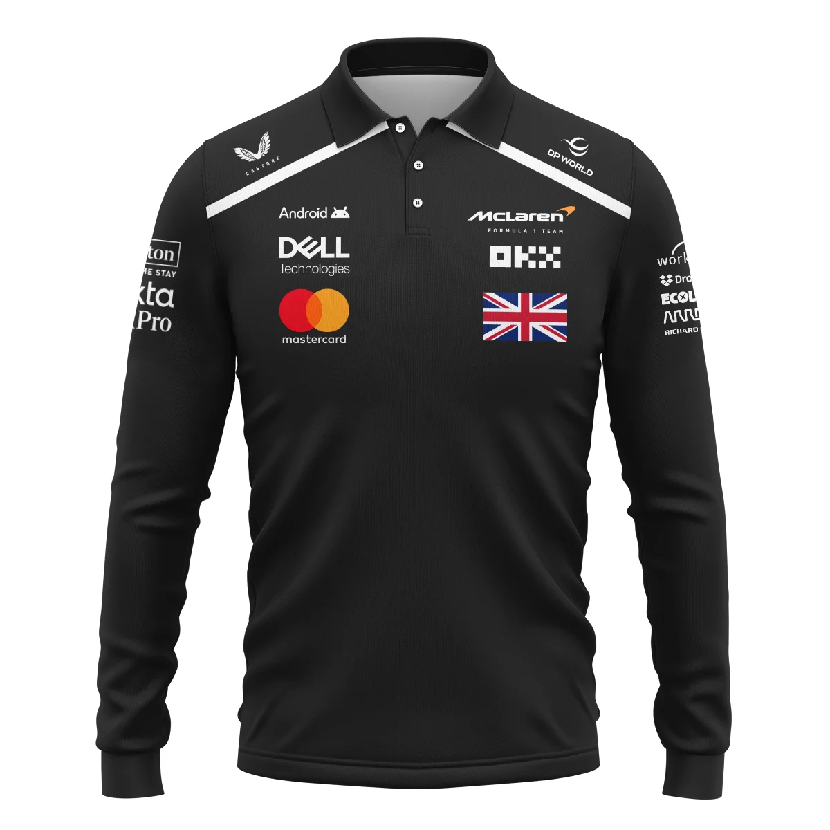 2025 Limited Edition Long Polo Shirt For Fans BL2725A3LPL CleanFit - Image 2