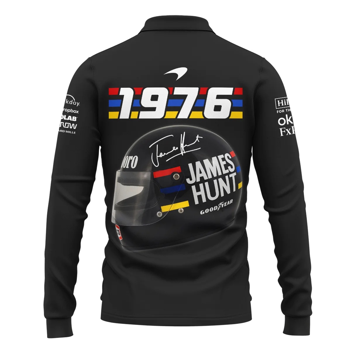 2025 Limited Edition Long Polo Shirt For Fans BL2725A3LPL CleanFit - Image 3