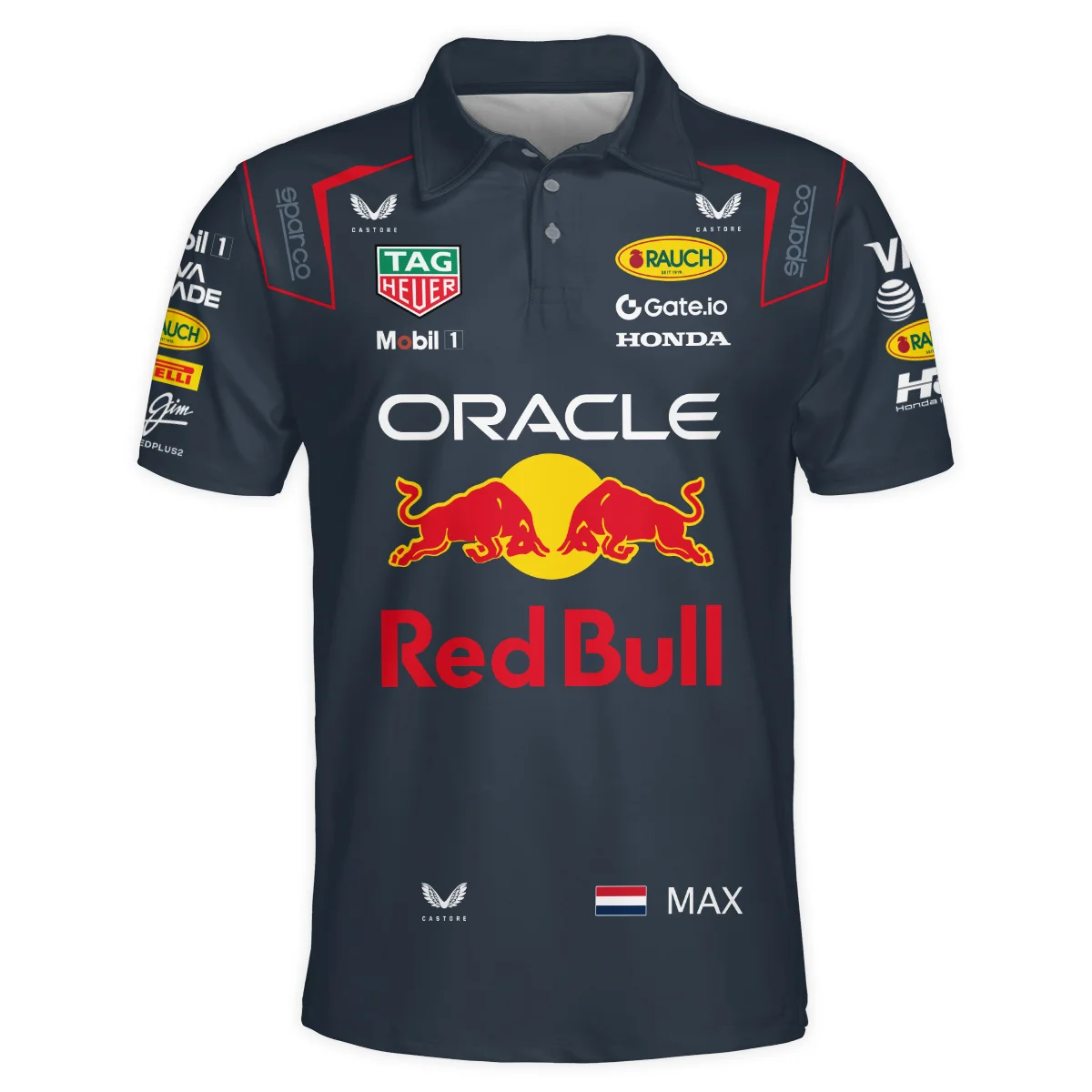 2025 Max Verstappen Racing Suit Red Bull Racing F1 Polo Shirt BLVAMV281125A2PL - Image 2