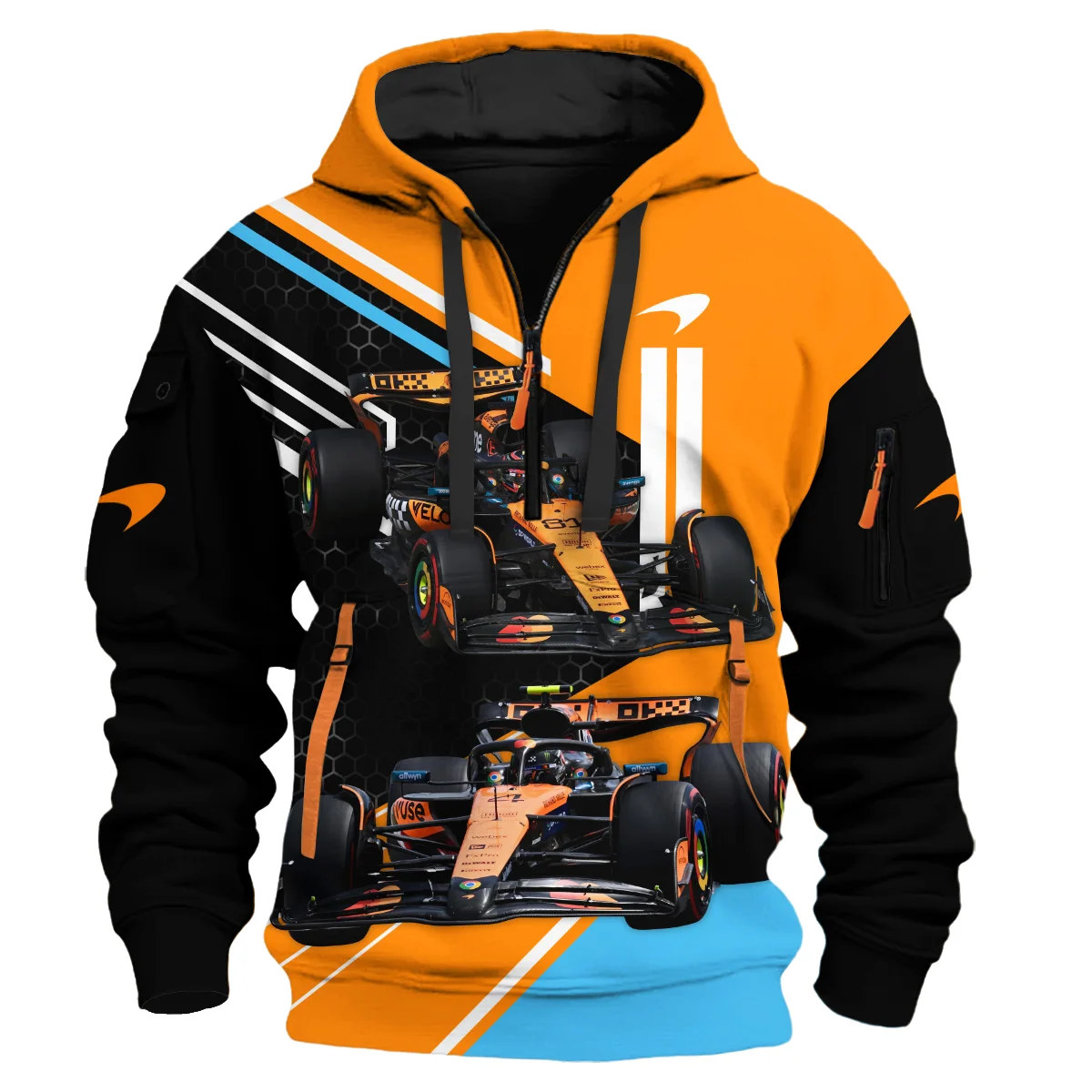 2025 MCL39 Papaya - Hoodie Half Zip BLMCL201025A1HDF - Image 2