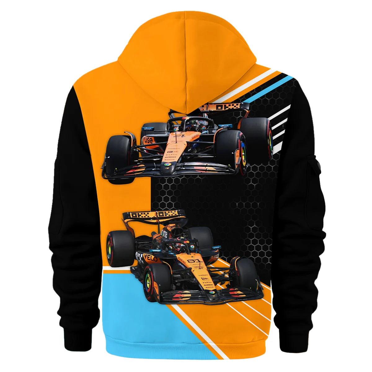 2025 MCL39 Papaya - Hoodie Half Zip BLMCL201025A1HDF - Image 3