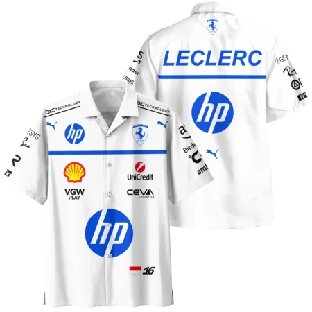 2025 Monaco GP Charles Leclerc Racing Suit Renault F1 Hawaiian Shirt BLVACL260825A2HW - Racing Lifestyle Clothing
