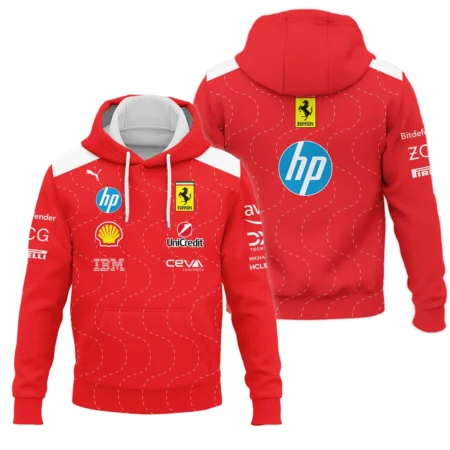 2025 Monza GP Racing Suit Ferrari F1 Hoodie BLVAFRR281125A2HD - Race Day Design