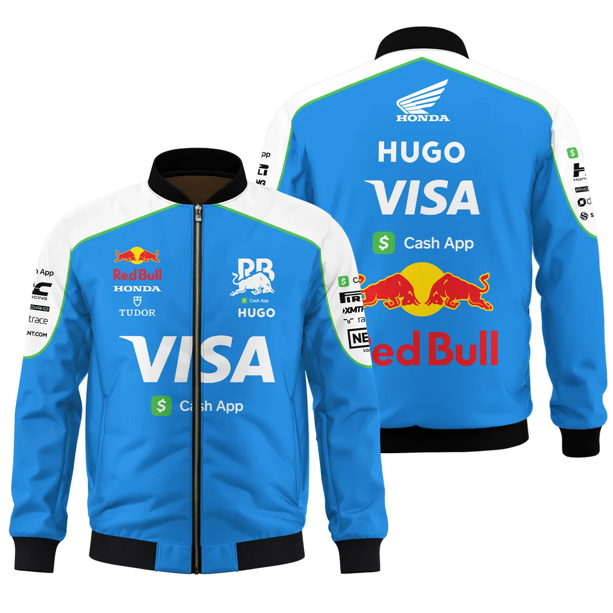 2025 Racing Bulls F1 Race Suit Bomber BLVA110725A04RCBBB - Racing Lifestyle Clothing