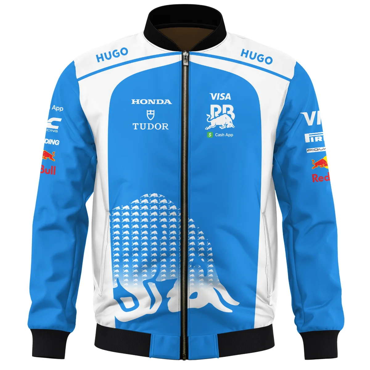 2025 Racing Bulls F1 Team Suit Bomber BLVA110725A02RCBBB - Image 2