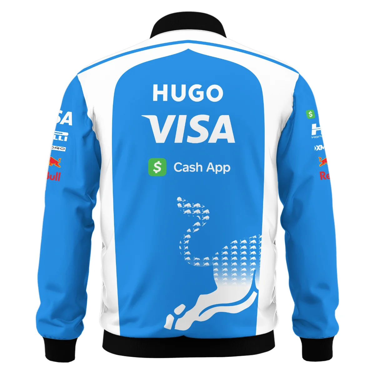 2025 Racing Bulls F1 Team Suit Bomber BLVA110725A02RCBBB - Image 3