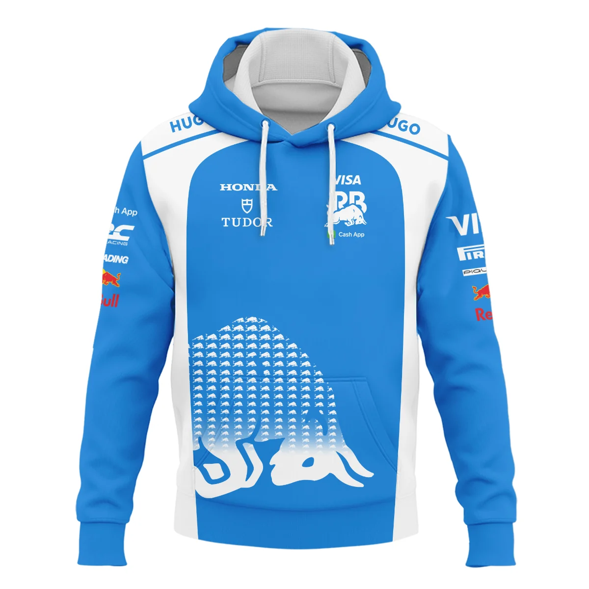2025 Racing Bulls F1 Team Suit Hoodie BLVA110725A02RCBHD - Image 2