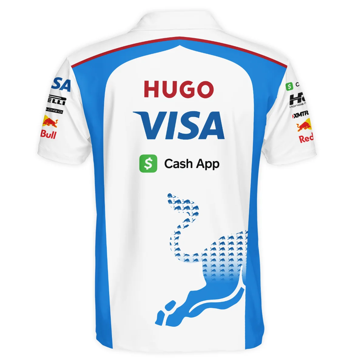 2025 Racing Bulls F1 Team Suit Polo Shirt BLVA110725A01RCBPL - Image 3