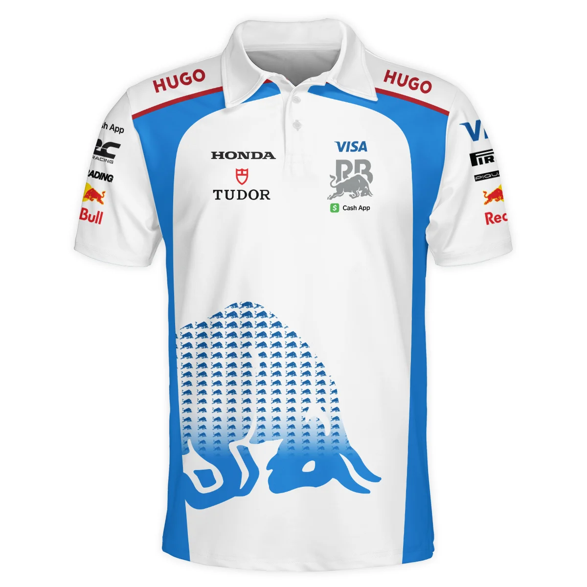 2025 Racing Bulls F1 Team Suit Polo Shirt BLVA110725A01RCBPL - Image 2