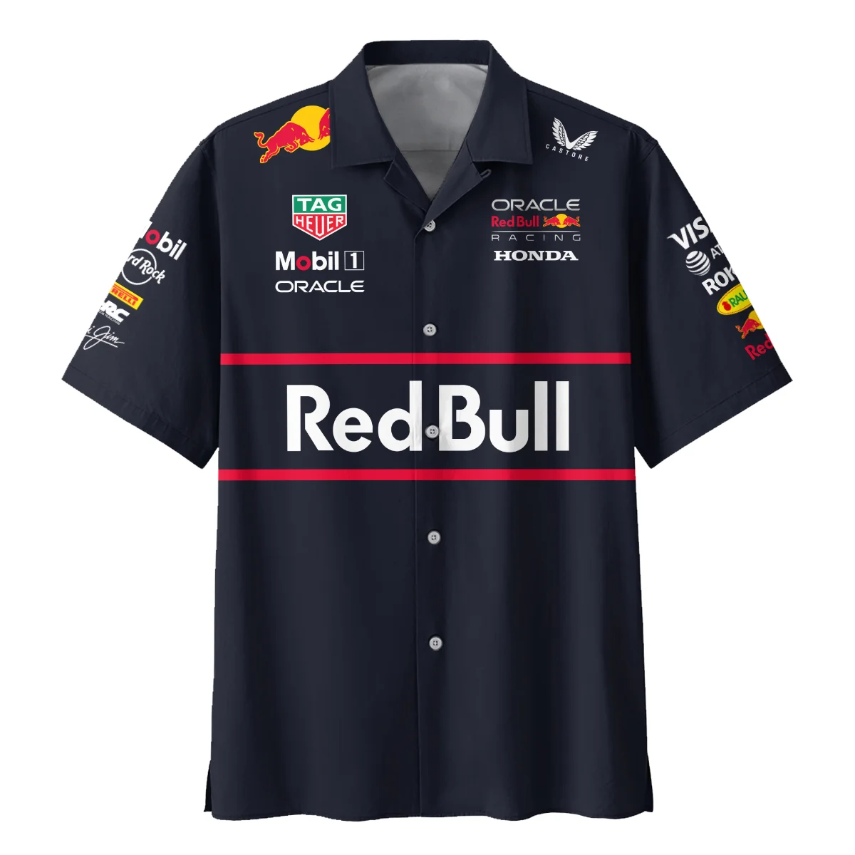 2025 Red Bull Racing F1 Hawaiian Shirt All Over Prints BLRBR10525A2HW - Image 2