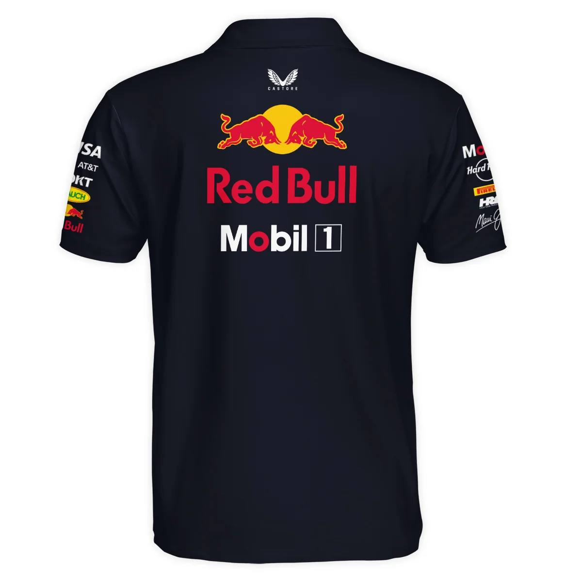 2025 Red Bull Racing F1 Polo Shirt All Over Prints BLRBR10525A2PL - Image 3