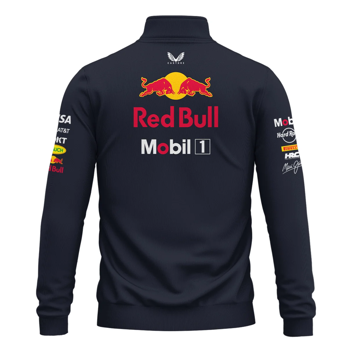 2025 Red Bull Racing F1 Quarter-Zip Sweatshirt All Over Prints BLRBR10525A2QTZ - Image 3