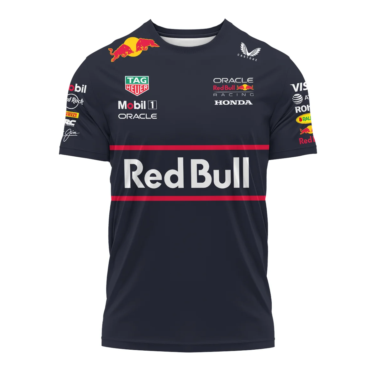 2025 Red Bull Racing F1 T-Shirt All Over Prints BLRBR10525A2TS - Image 2