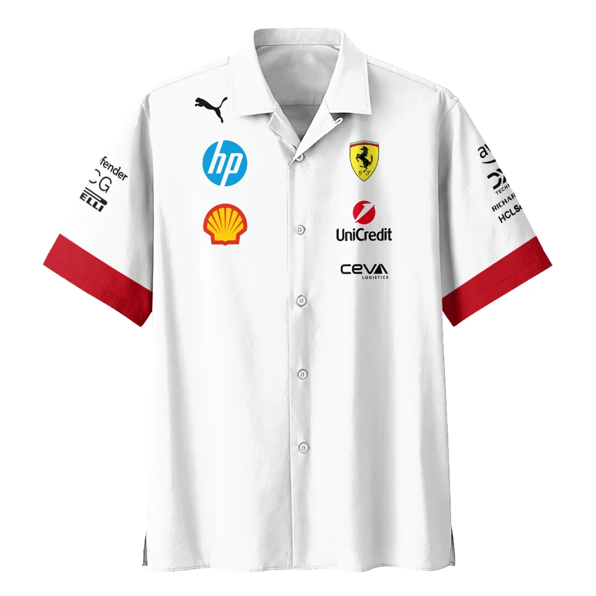 2025 Scuderia Ferrari F1 Edition Hawaiian Shirt BLFRR4625A2HW - Image 2