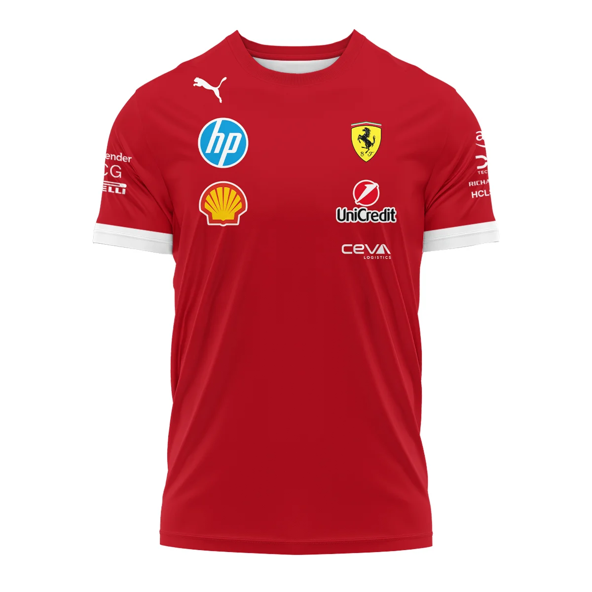 2025 Scuderia Ferrari F1 Edition T-Shirt BLFRR4625A3TS - Image 2